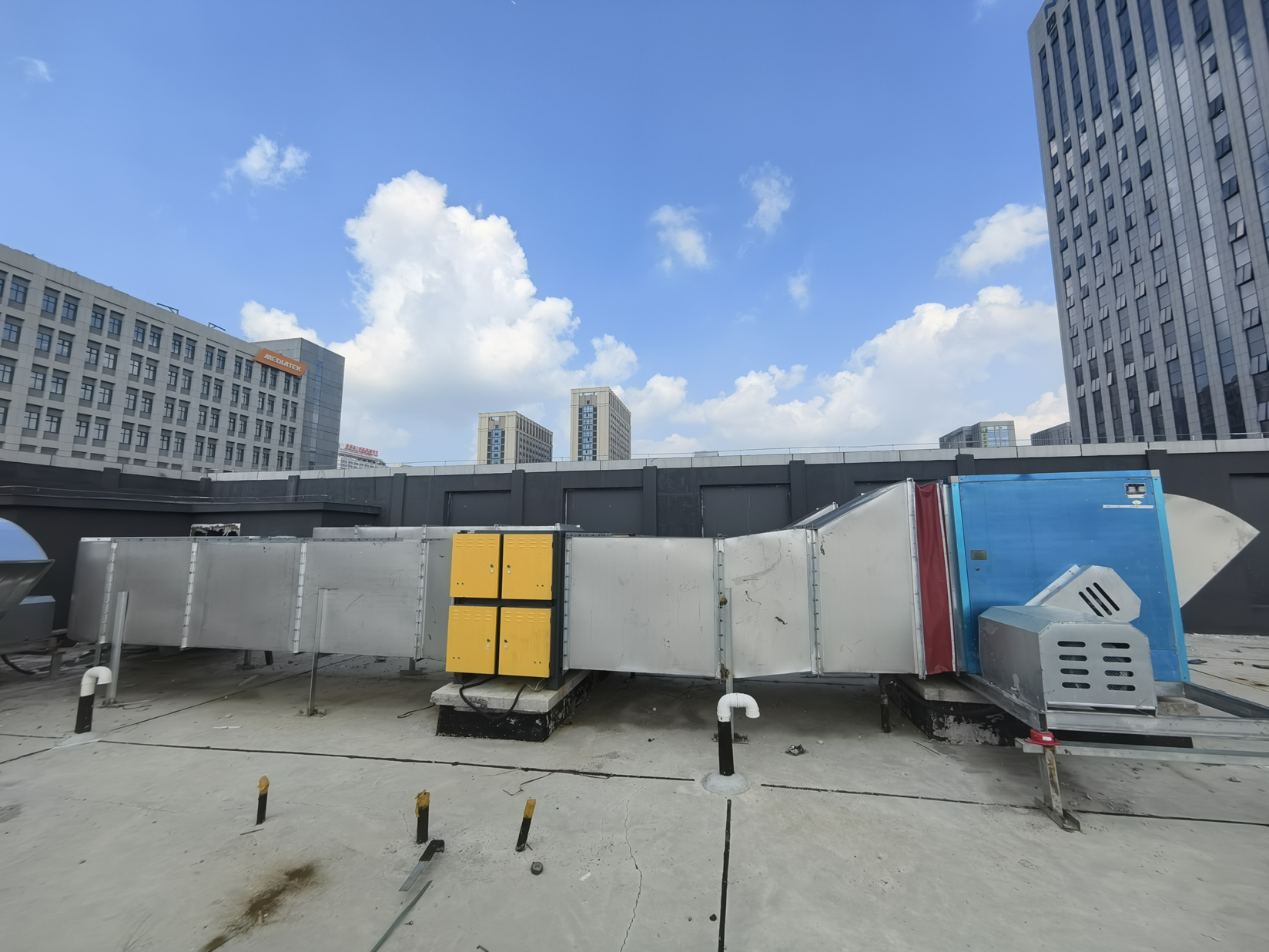 北京四維圖新合肥大廈排煙通風(fēng)及油煙凈化項目